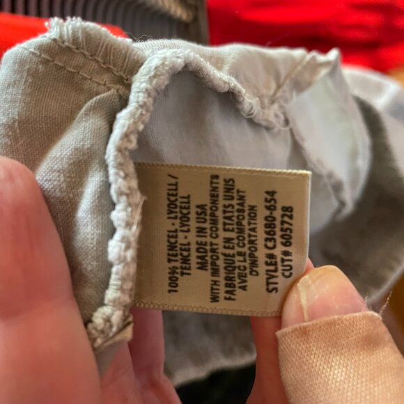 Anthropologie (Cloth & Stone) | Light Gray Tencel Boardwalk Skirt Medium - Picture 5 of 5